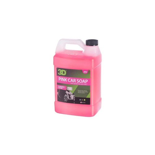 3D PINK CAR SOAP