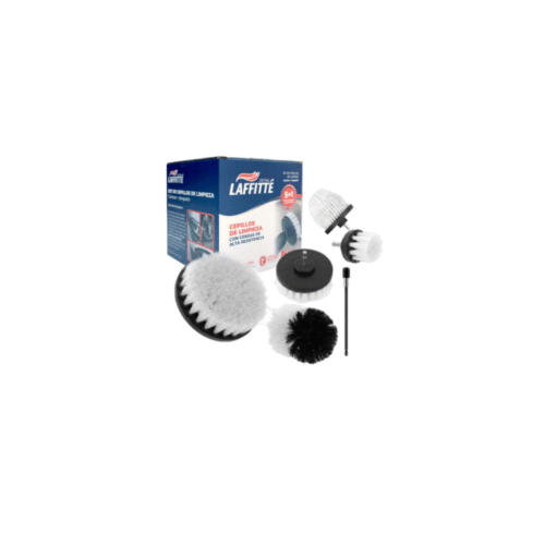 KIT DE CEPILLOS TALADRO LAFFITTE x5